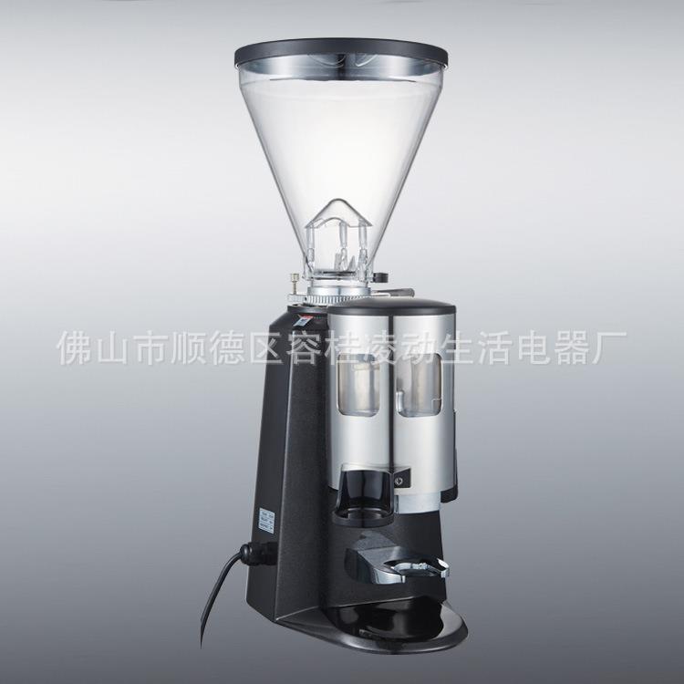 LD-900N商用意式咖啡豆研磨器手拨式定量出粉磨豆机 - 图1