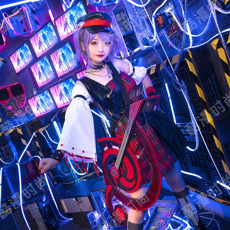 小乔cos服音你心动游戏连衣裙打歌服王者荣耀cosplay全套服装女 - 图2