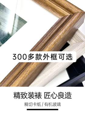 饰画挂画订制框画油画画画裱国画
