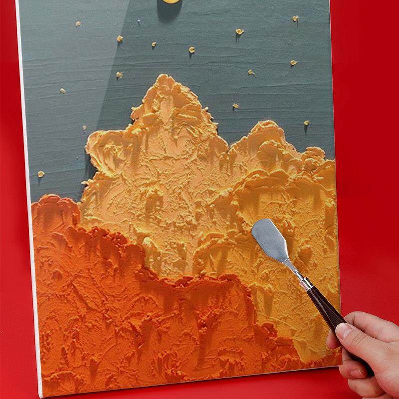 中盛画材 油画刀挑刀油画刮刀颜料刮刀水粉颜料调色刮刀 美术用品油画颜料用绘画材料油画工具,淘宝优惠券,粉丝福利购,淘宝优惠卷