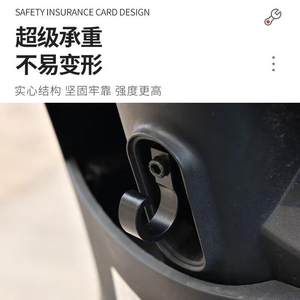 电动车铝合金挂钩前置多功能免打孔雅迪爱玛台铃滑板车头车把通用