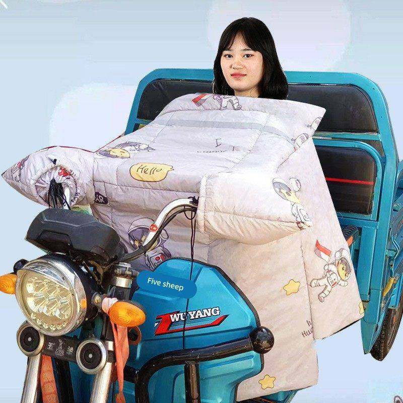 三轮车挡风被冬季加绒加厚加大电动摩托车电瓶车挡风衣保暖防寒罩,淘宝优惠券,粉丝福利购,淘宝优惠卷