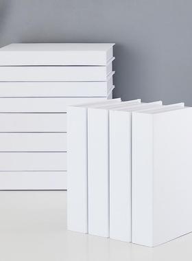 纯色无字假书彷真书装饰摆饰客厅电视柜创意饰品摆设道具模型书本