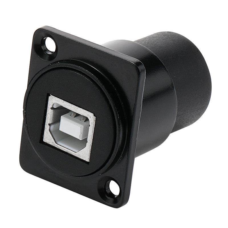 USB2.0打印机数据线扫描仪A口转B插口插座直通免焊D型模块双通AB - 图3