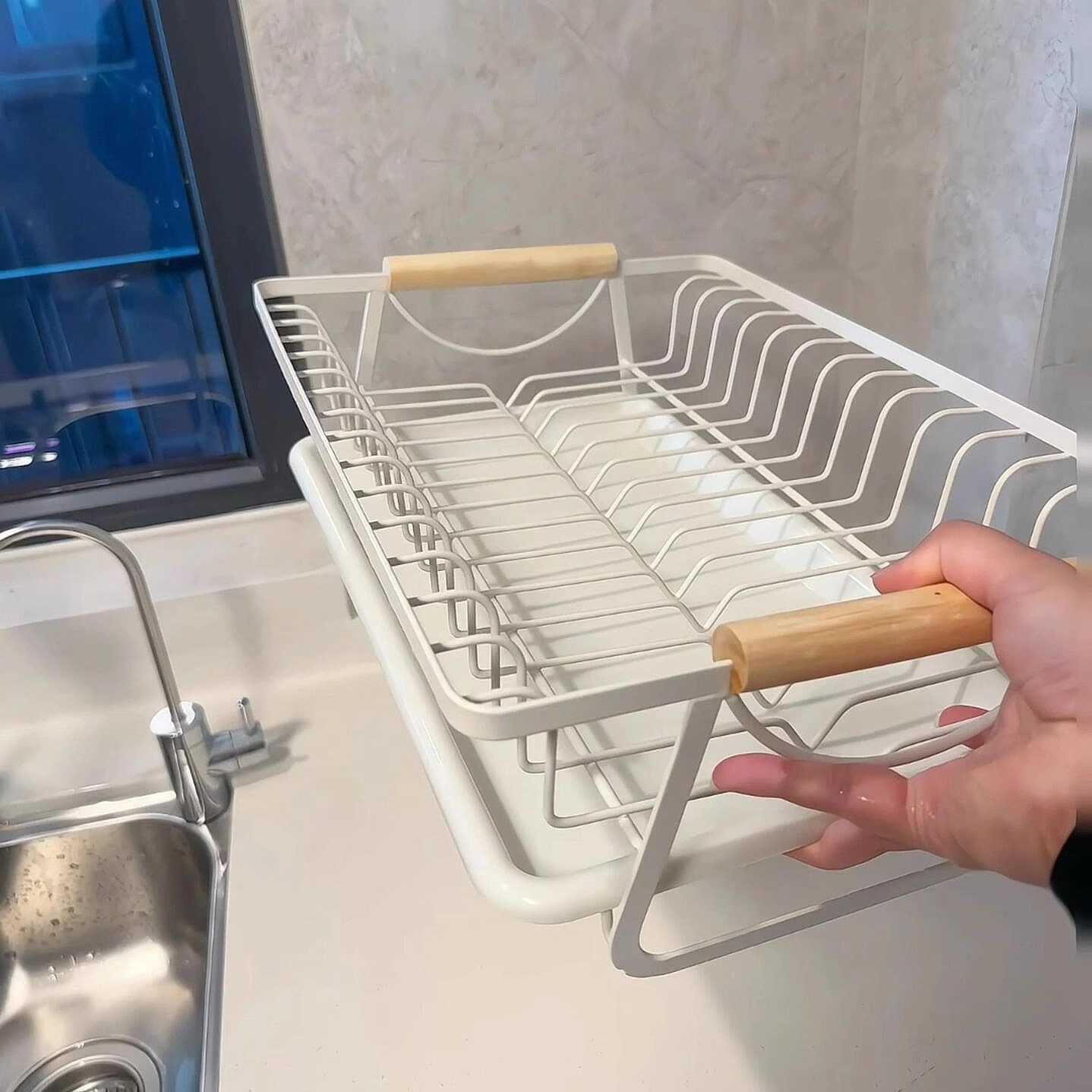 【厨房好物】碗碟餐具收纳筐筷子水杯沥水架多功能碗架台面置物架,淘宝优惠券,粉丝福利购,淘宝优惠卷