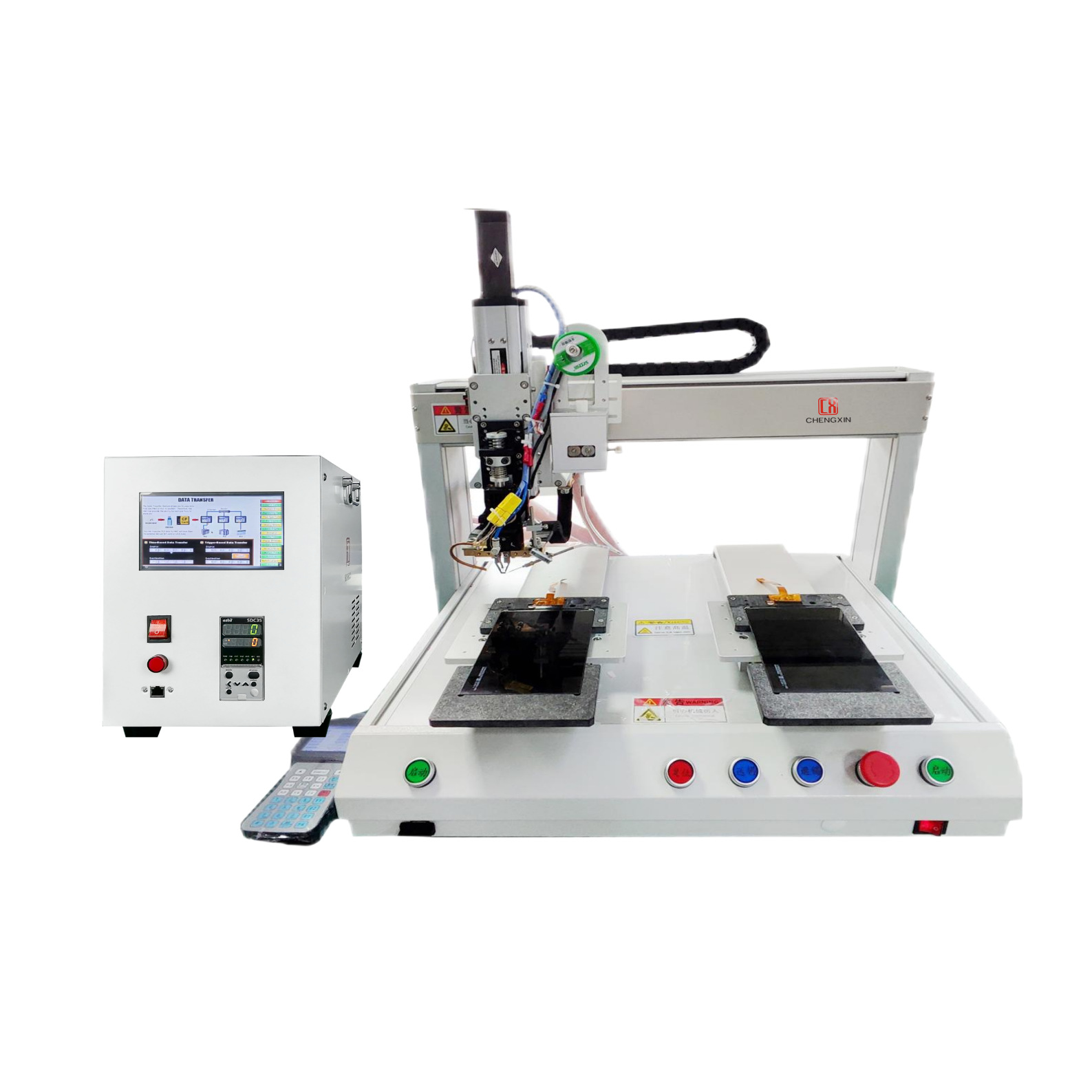 承信 脉冲热压机 fpc软排线哈巴焊锡机PCB板双工位脉冲热压机 - 图3