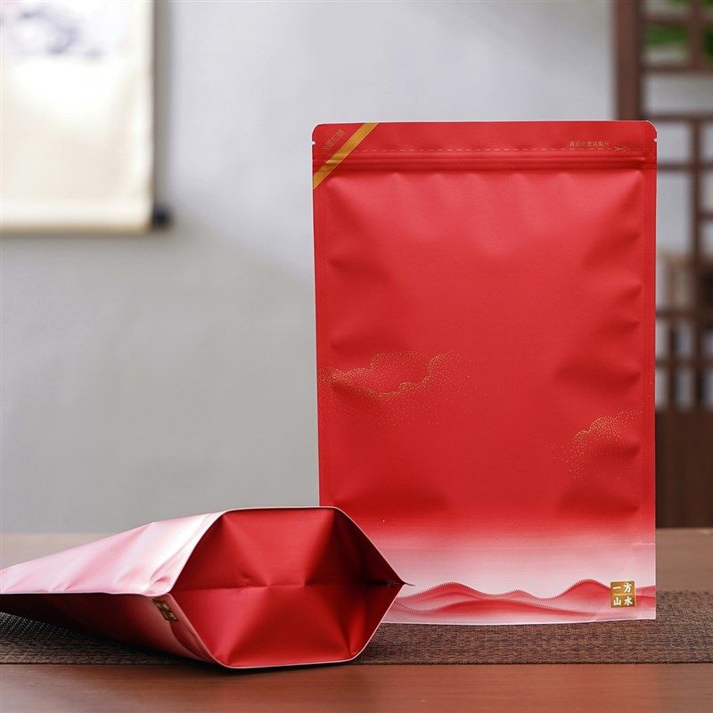 茶叶密封袋二两半斤一斤牛皮纸自封袋红绿茶铝箔大小号散茶包装袋,淘宝优惠券,粉丝福利购,淘宝优惠卷