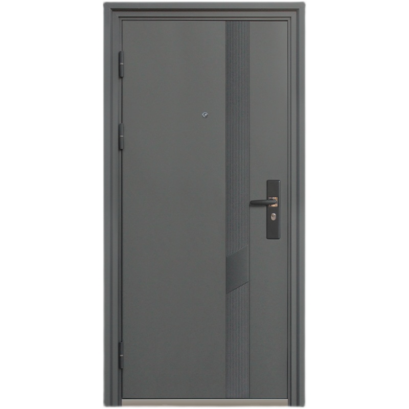 入户门防盗门进户门家用室内出租房间钢质大门子母门外工程单开门 - 图3