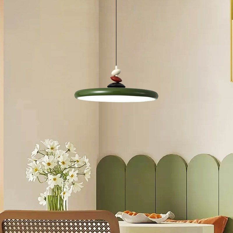 奶油风吊灯现代创意全光谱LD吧台个性飞碟餐桌灯gd,淘宝优惠券,粉丝福利购,淘宝优惠卷