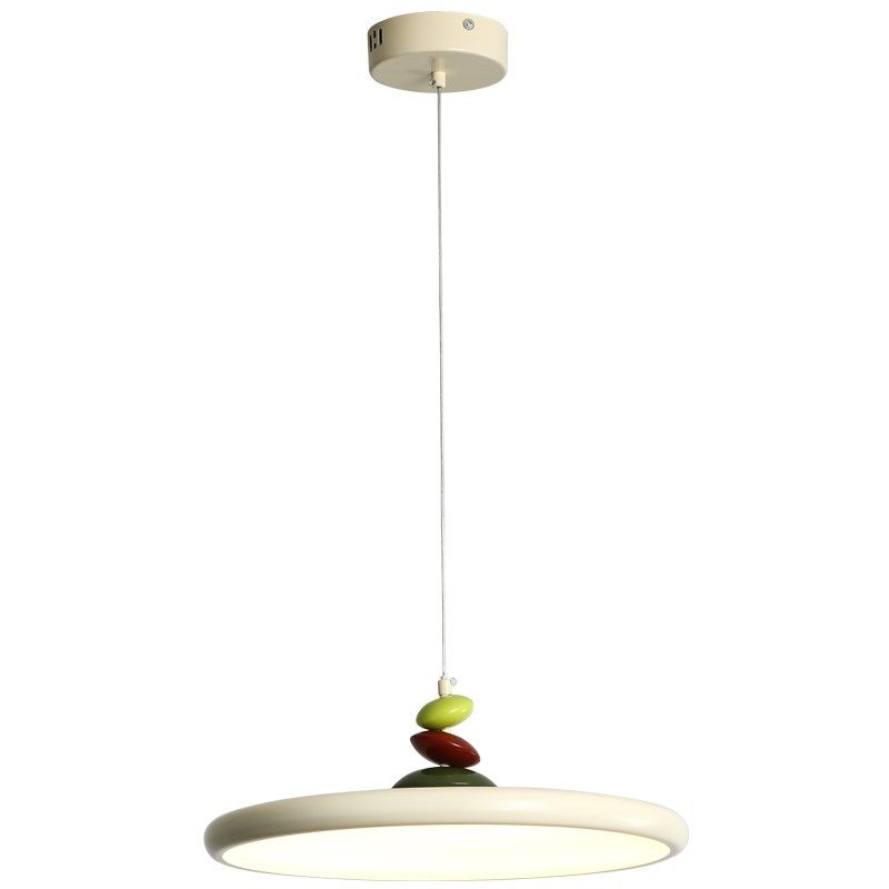 奶油风吊灯现代创意全光谱LD吧台个性飞碟餐桌灯gd,淘宝优惠券,粉丝福利购,淘宝优惠卷