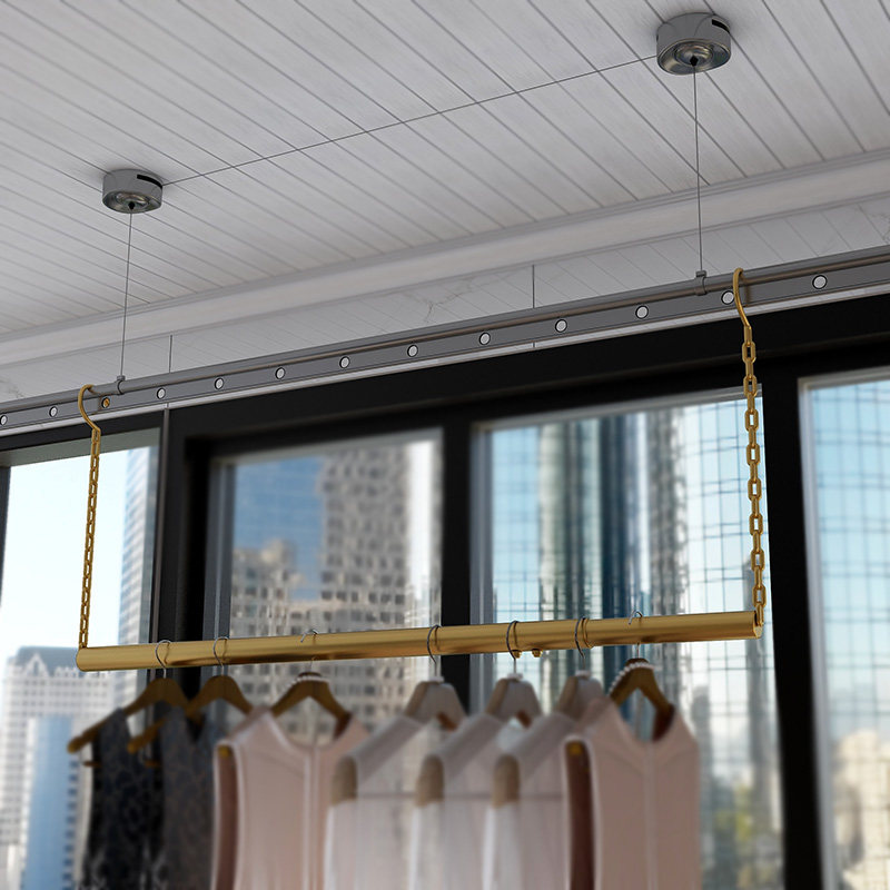 阳台悬挂衣杆加层活动晾衣架窗户窗台晾衣杆小型晒衣架,淘宝优惠券,粉丝福利购,淘宝优惠卷