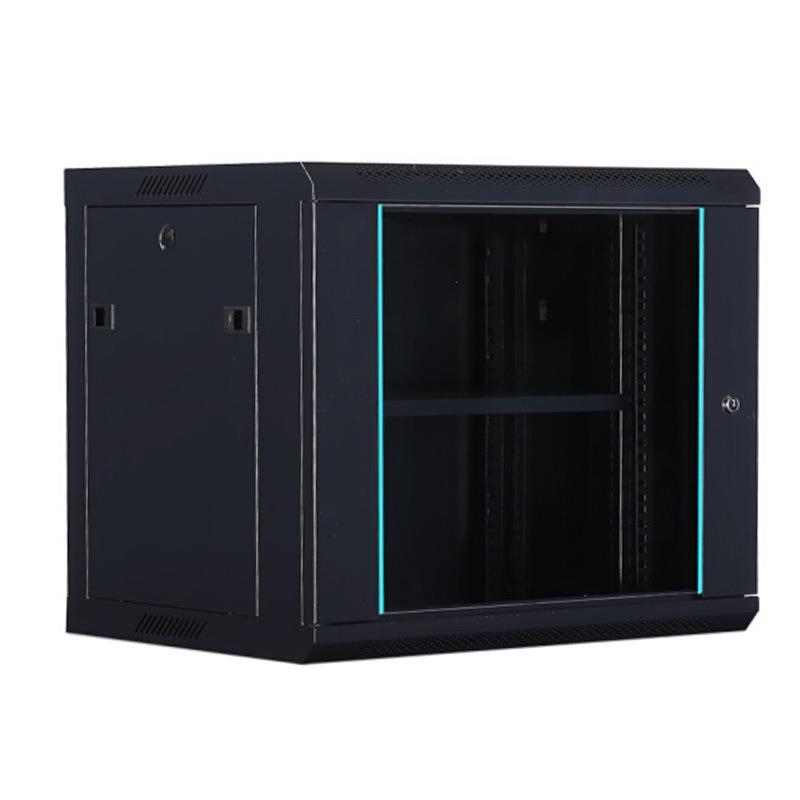 9u monitoring communication cabinet switching switch standard network cabinet thickened wall-mounted standard network inch 45 chassis
