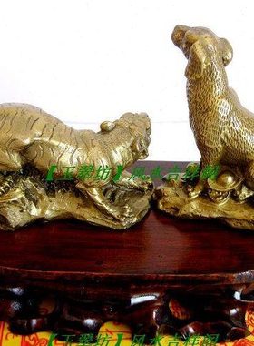 铜虎马摆件属虎马者客厅店铺卧室办公室桌面吉祥摆设家居装饰礼品