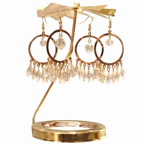 旋转烛台精油香薰蜡烛杯旋转马6.3CM走马灯烛台欧式创意摆件配件 - 图3