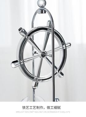 北欧创意牛顿摆球磁浮摆件轻奢装饰品办公室书房桌面混沌仪摆设