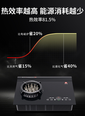 华火电火灶3000W触摸款单灶