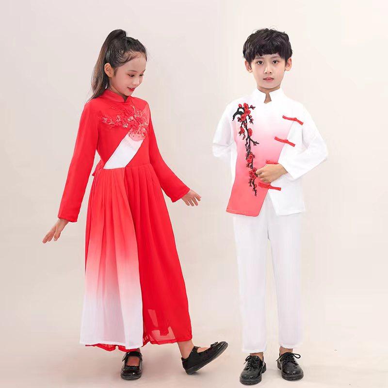 六一小学生合唱演出服儿童红歌比赛朗诵礼服初中生爱国表演舞蹈服,淘宝优惠券,粉丝福利购,淘宝优惠卷