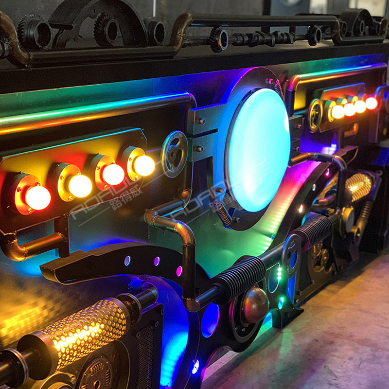 复古工业风吧台收银柜台酒吧饭厅美发店铁艺接待台金属创意前台定,淘宝优惠券,粉丝福利购,淘宝优惠卷