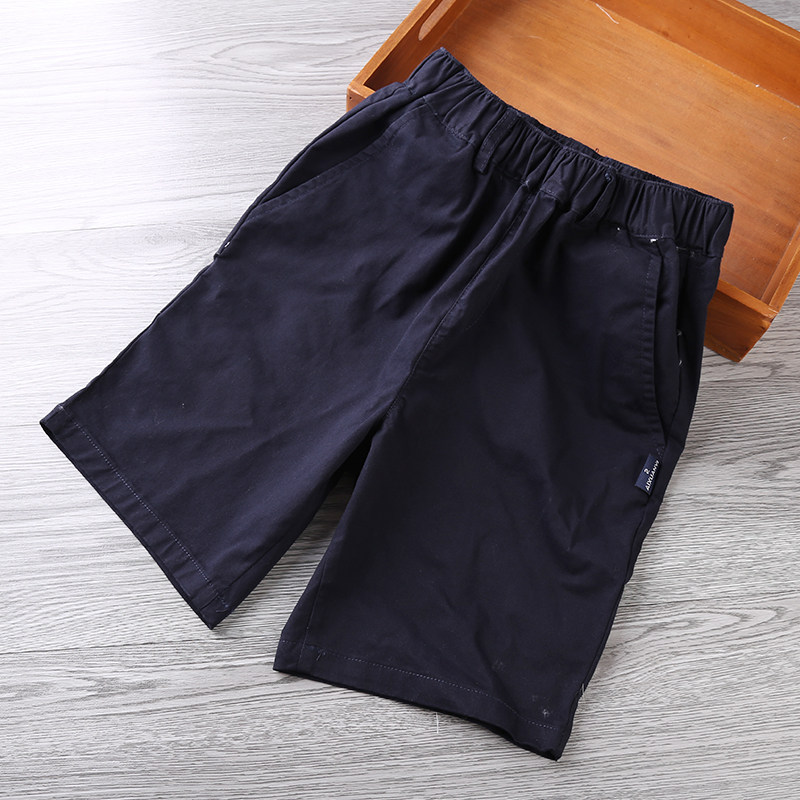 儿童裤子男浅卡其色夏装短裤中大童校服裤休闲西裤小学生校裤加肥,淘宝优惠券,粉丝福利购,淘宝优惠卷