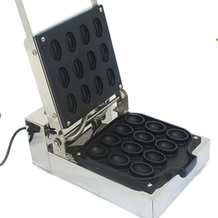 商用电热咖啡豆机甜点烧烤机咖啡豆形状特色鸡蛋仔华夫饼机器,淘宝优惠券,粉丝福利购,淘宝优惠卷