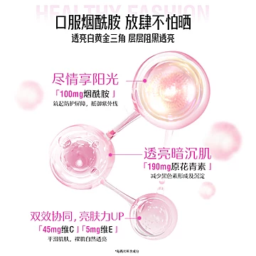 定金预售！swisse葡萄籽烟酰胺美白丸180粒[50元优惠券]-寻折猪