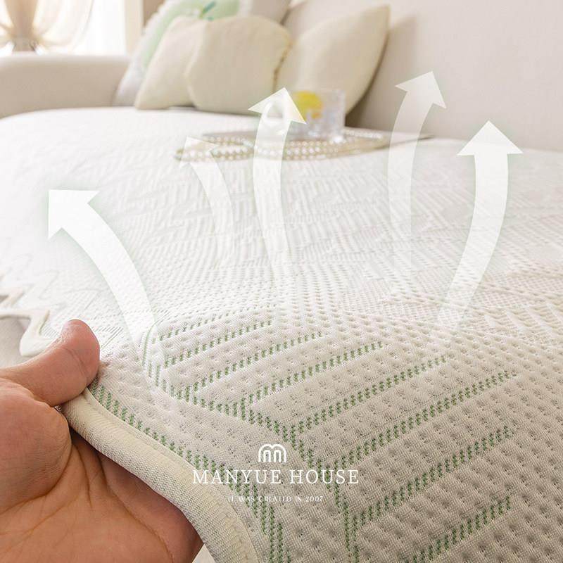 蔓越家 凉感异形沙发垫夏季沙发盖布夏天冰丝沙发坐垫防滑防猫抓,淘宝优惠券,粉丝福利购,淘宝优惠卷
