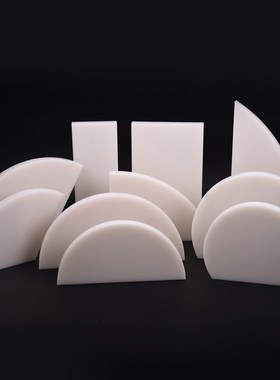 牛肉姿造摆盘模具半圆扇形长方PE冰柱管烤肉火锅摆盘装饰立体模具