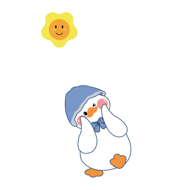 网红开心鸭婴儿童房床头墙面布置装饰品门贴纸摆件创意男女孩公主,淘宝优惠券,粉丝福利购,淘宝优惠卷