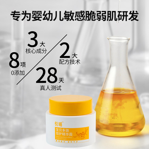 悦哺婴儿唇周膏新生宝宝专用舒缓唇周隔离口水膏滋润保湿宝宝面霜 - 图2