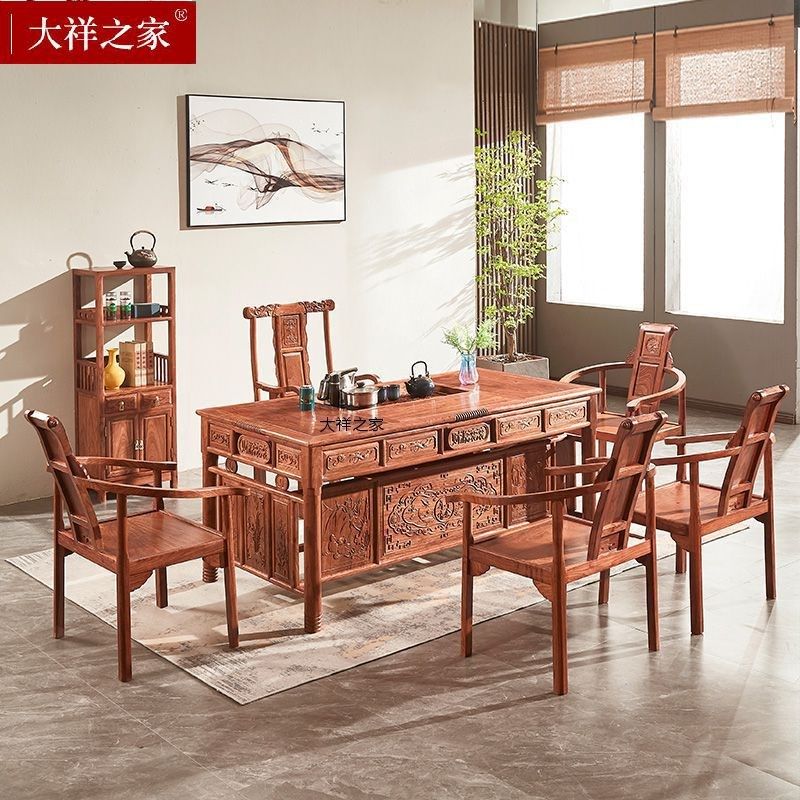 大祥之家红木茶桌刺猬紫檀财源滚滚茶台实木功夫喝茶桌大茶几,淘宝优惠券,粉丝福利购,淘宝优惠卷