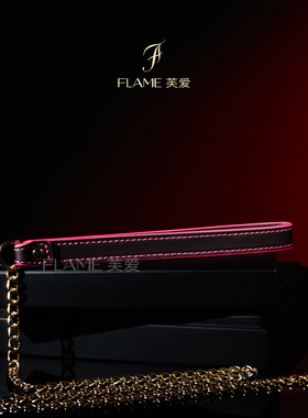 可爱温变小狗骨头项圈女choker时尚牵引项链情侣小众礼物