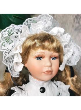 2023新款精美女仆出口欧式陶瓷娃娃室内摆件装饰女生节日礼物礼品