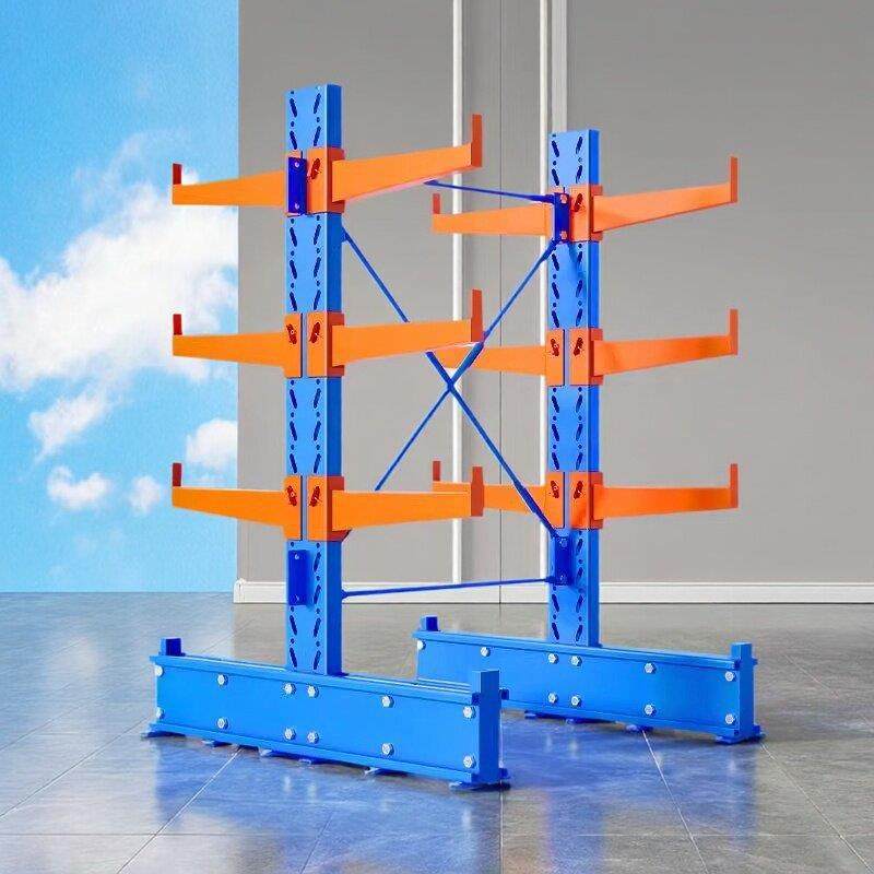 单悬臂大型加厚货架重型仓储仓库单双面五金铝材管材架子置物架,淘宝优惠券,粉丝福利购,淘宝优惠卷