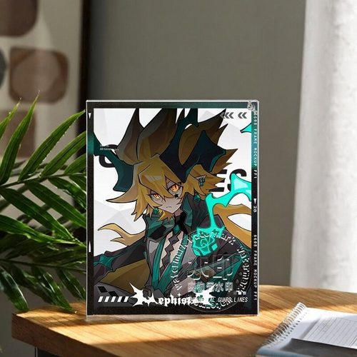 凹凸世界万圣节周边透卡金格瑞嘉德罗斯安迷修赞德雷狮透卡挂件 - 图2