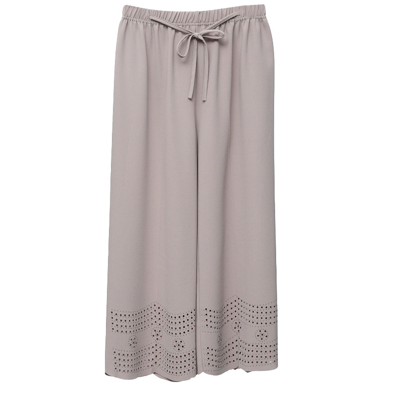 中年妈妈夏季裤子九分裤直筒薄款中老年阔腿裤老人女宽松奶奶大码,淘宝优惠券,粉丝福利购,淘宝优惠卷