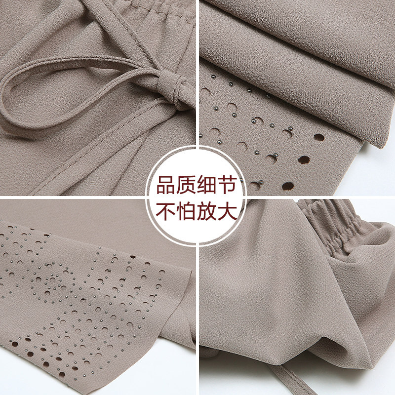 中年妈妈夏季裤子九分裤直筒薄款中老年阔腿裤老人女宽松奶奶大码,淘宝优惠券,粉丝福利购,淘宝优惠卷