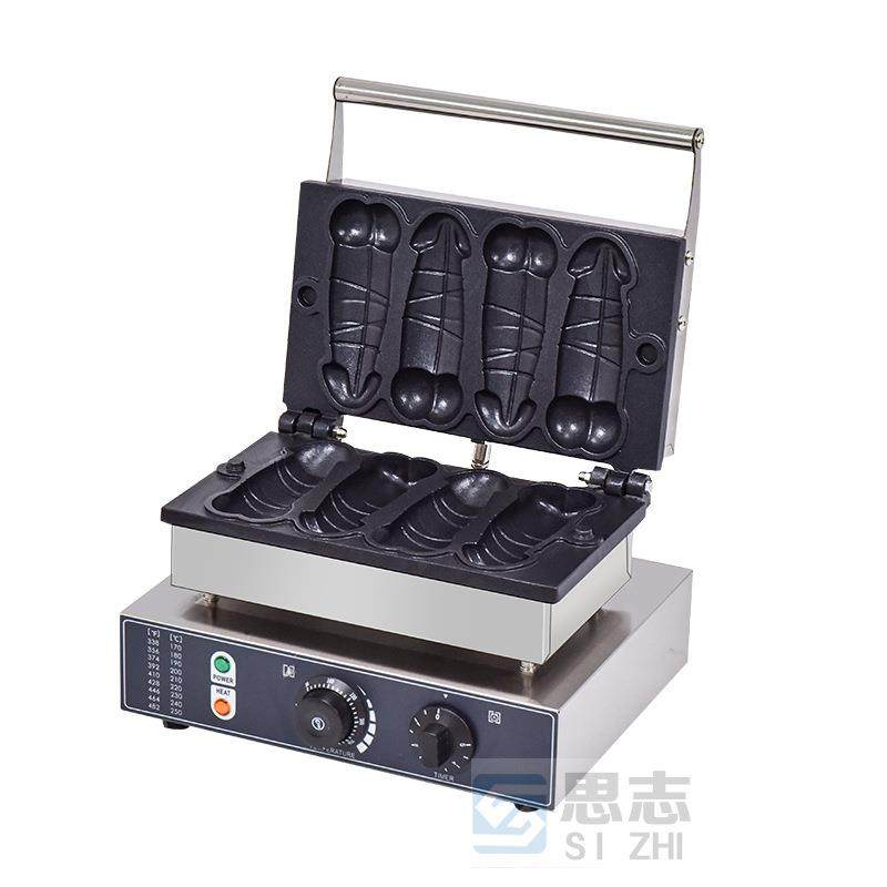 大屌烧机器商用电热大吊大雕烧机夹心欧规美规华夫饼商业四根摆摊,淘宝优惠券,粉丝福利购,淘宝优惠卷