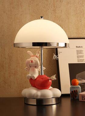 贝汉美新婚台灯摆件订婚卧室床头灯氛围感装饰品乔迁新居结婚礼物