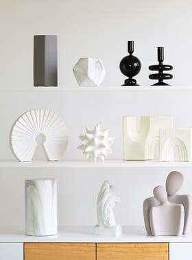 in玄关装饰品客厅小乔迁新居礼品酒柜电视柜艺术高级感民宿