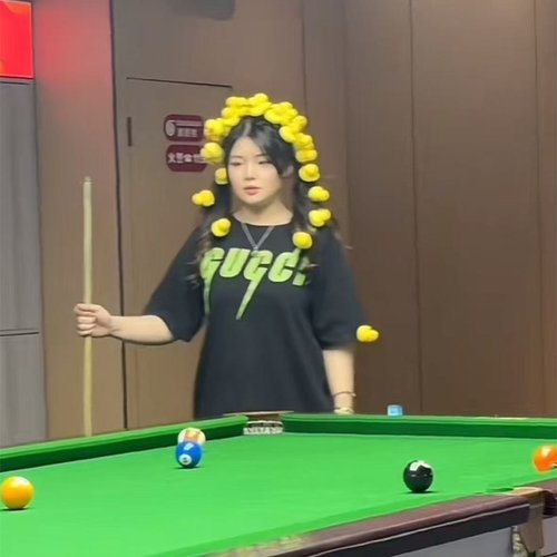 【输了台球赢回一窝鸭子】台球鸭子发夹立体小黄鸭发夹装萌小发饰 - 图2