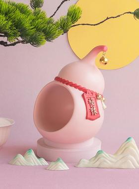 2025新年葫芦玄关钥匙收纳摆件客厅家居装饰搬家礼物乔迁新居礼品