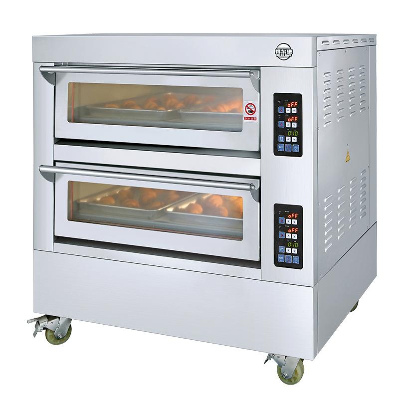 烤箱商用二层四盘大型电烤箱烤鸡披萨面包欧包蛋糕店烘焙烤箱 - 图3