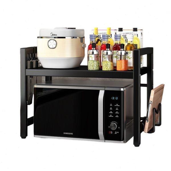 加厚台面厨房微波炉置物架伸缩桌面多层电饭煲烤箱家用收纳神器,淘宝优惠券,粉丝福利购,淘宝优惠卷