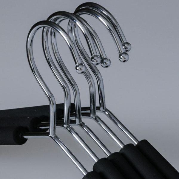 龙衣堂 不锈钢胶棉衣架 防滑 无毛刺防肩包 省空间衣柜用 防印痕,淘宝优惠券,粉丝福利购,淘宝优惠卷