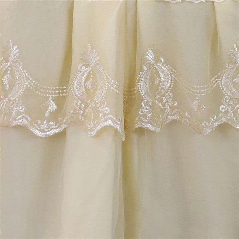 刺绣边牀头柜盖布蕾丝公风牀头柜罩防尘牀包小桌布牀头柜,淘宝优惠券,粉丝福利购,淘宝优惠卷