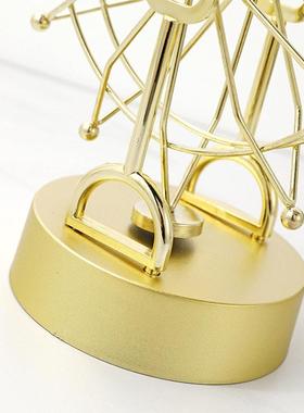 金摩天轮磁力永动仪办公客厅电视柜桌面摆件情侣节日学生毕业礼物