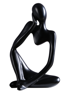 轻奢抽象艺术酒柜小摆件家居饰品高档客厅电视柜书柜办公室装饰品