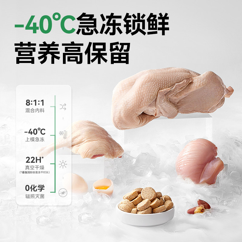 帕特犬用生骨肉鸭肉主食冻干泰迪柯基金毛狗零食肉干狗粮试吃装,淘宝优惠券,粉丝福利购,淘宝优惠卷