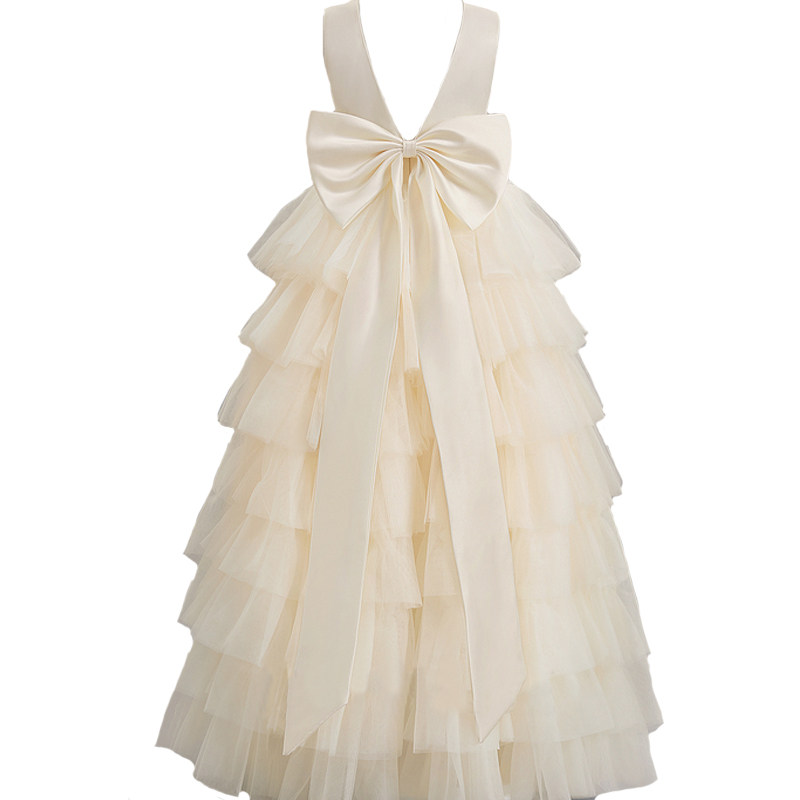 花童婚礼婚纱小女孩生日礼服蓬蓬裙儿童T台走秀主持人钢琴演出服,淘宝优惠券,粉丝福利购,淘宝优惠卷