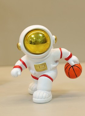 创意宇航员摆件桌面小太空人模型车内装饰品客厅卧室玄关摆设礼物